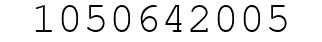Number 1050642005.