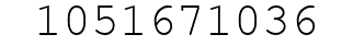 Number 1051671036.