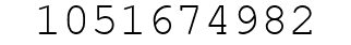 Number 1051674982.