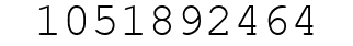 Number 1051892464.