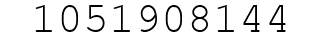 Number 1051908144.