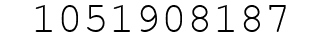Number 1051908187.