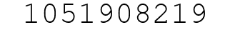 Number 1051908219.