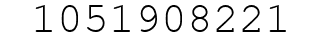 Number 1051908221.