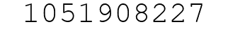 Number 1051908227.