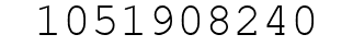Number 1051908240.