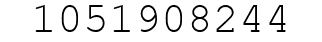 Number 1051908244.