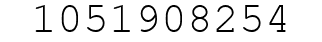 Number 1051908254.