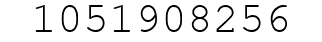 Number 1051908256.
