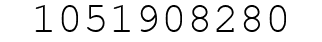 Number 1051908280.