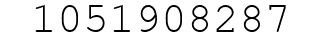 Number 1051908287.