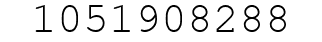 Number 1051908288.
