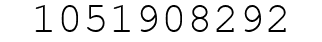 Number 1051908292.