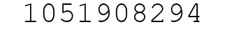 Number 1051908294.