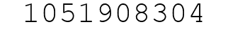 Number 1051908304.