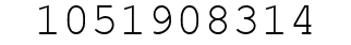 Number 1051908314.