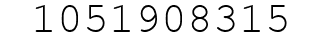 Number 1051908315.