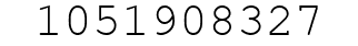 Number 1051908327.