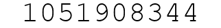 Number 1051908344.