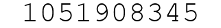 Number 1051908345.