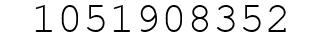 Number 1051908352.