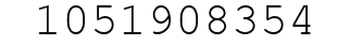 Number 1051908354.