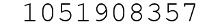 Number 1051908357.