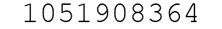 Number 1051908364.