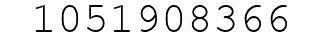 Number 1051908366.