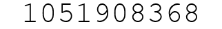 Number 1051908368.