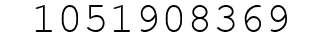 Number 1051908369.