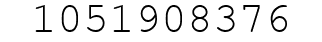 Number 1051908376.