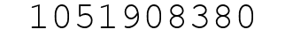 Number 1051908380.