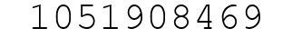 Number 1051908469.
