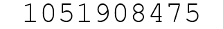 Number 1051908475.