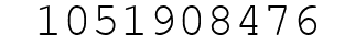 Number 1051908476.
