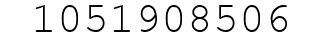 Number 1051908506.