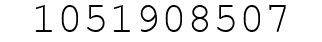 Number 1051908507.