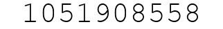 Number 1051908558.