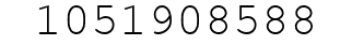 Number 1051908588.