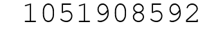 Number 1051908592.