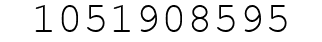 Number 1051908595.