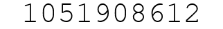 Number 1051908612.