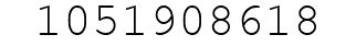 Number 1051908618.