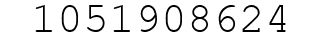 Number 1051908624.