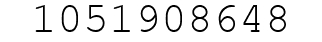 Number 1051908648.