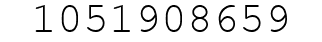 Number 1051908659.