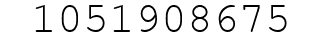 Number 1051908675.
