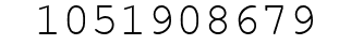 Number 1051908679.