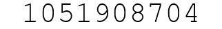 Number 1051908704.
